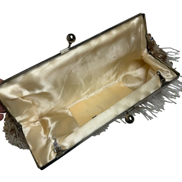 Bijou Bijou Beaded clutch Bag Wedding Special Occasion - Picture 6 of 12